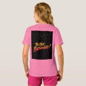 「バットモービルへ！」 Tシャツ (裏面フル)