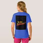 「バットモービルへ！」 Tシャツ (裏面フル)