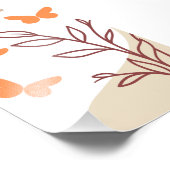 バットリシンプルフ付きウォールアート フォトプリント            (角)