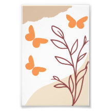 バットリシンプルフ付きウォールアート