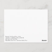 バットレス飛んでいるスパイアタワーズ、ノートルダム大聖堂 ポストカード (裏面)