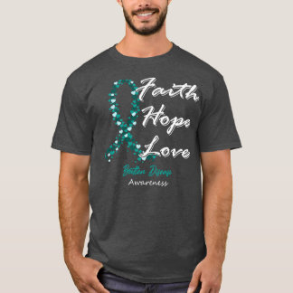 バットン病認識度信仰このFで愛を願う Tシャツ