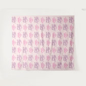 バット・ミッツヴァー・バックドロップ・ステップ・アンド・リピート・バナー タペストリー (正面(横))