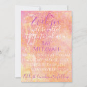 バット・ミッツヴァー・バー・ミッツヴァー　華やかな　微妙な　招待状 招待状 (正面)
