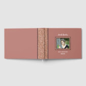 バット・ミッツヴァ ローズゴールド特別な行事の写真 ゲストブック (全面)