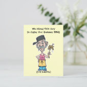 バッドおもしろいキャンプ調理師夏BBQパーティー 招待状 (スタンド正面)