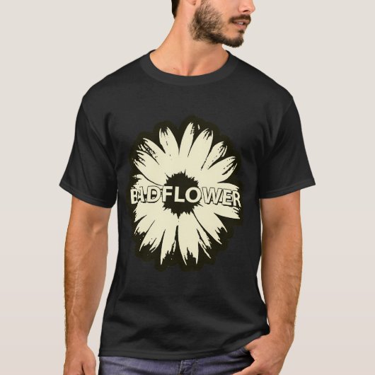 バッドフラワー Tシャツ (正面)