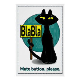 バッドブギー おもしろポスター - BlaBla サイン