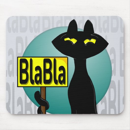 バッドブギー おもしろBlaBla マウスパッド (正面)