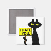 バッドブギー ファニー マグネット - I Hate You サイン (正面/裏面)