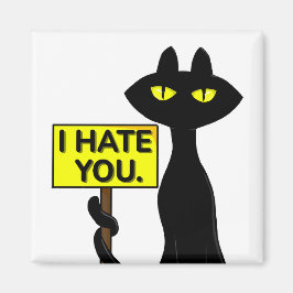 バッドブギー ファニー マグネット - I Hate You サイン