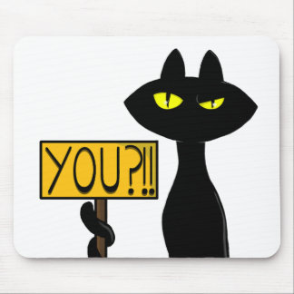 バッドブギー -The Cat- "You?!!" 楽しいマウスパッド マウスパッド