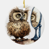 バッドヘアデイセラミックオーナメント セラミックオーナメント (裏面)