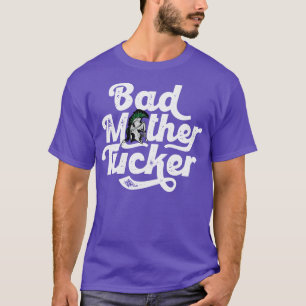 バッドマザーテッカー ファニー スパルタン ヴィンテージ テキスト1 Tシャツ