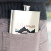 バッドランズナショナルパークカラーヒルズ フラスク (インサイチュ)