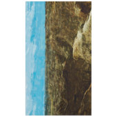 バッドランズナショナルパークサウスダコタ抽象芸術 テーブルクロス (正面)