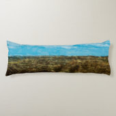 バッドランズナショナルパークサウスダコタ抽象芸術 ボディピロー (正面)