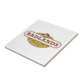 バッドランズ国立公園サウスダコタ タイル (側面)