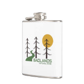 バッドランズ国立公園トレイル フラスク (左)