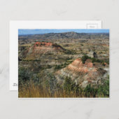 バッドランズ国立公園ノースダコタ ポストカード (正面/裏面)