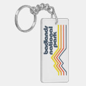 バッドランズ国立公園 キーホルダー (正面左)