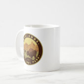 バッドランズ国立公園 コーヒーマグカップ (正面左)