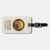 バッドランズ国立公園 ラゲッジタグ (正面横)