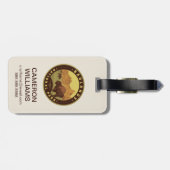 バッドランズ国立公園 ラゲッジタグ (裏面横)