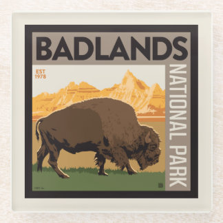 バッドランズ国立公園 | Buffalo ガラスコースター
