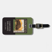 バッドランズ国立公園 | Buffalo ラゲッジタグ (正面横)