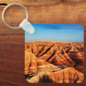 バッドランズ国立公園(SD) キーホルダー (正面)