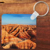 バッドランズ国立公園(SD) キーホルダー (裏面)