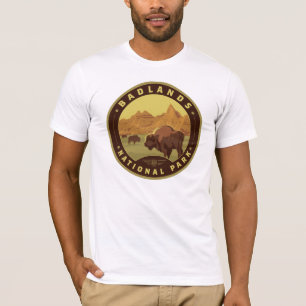バッドランズ国立公園 Tシャツ