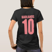 バッドランズ10周年記念ウィメンズ Tシャツ (裏面)