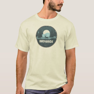 バッドランドンズナショナルパークディアー Tシャツ