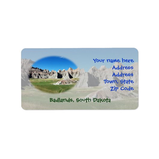 バッドラン ラベル (正面)