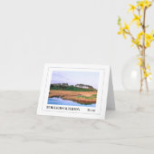 バッドリー・サルターントン, デヴォン, イングランド カード (黄色い花)