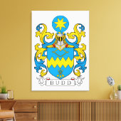 バッド家紋 キャンバスプリント (インサイチュ (リビング))