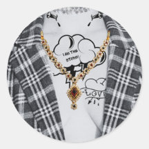 バッド・アンド・ブージー ゴシック ハロウィン シール