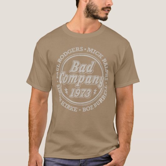 バッド・カンパニー1973 ギフト 少年 Tシャツ (正面)