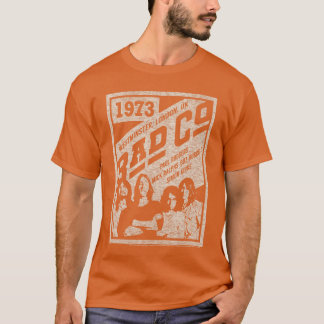 バッド・カンパニー ポスター 友達 レトロ Tシャツ