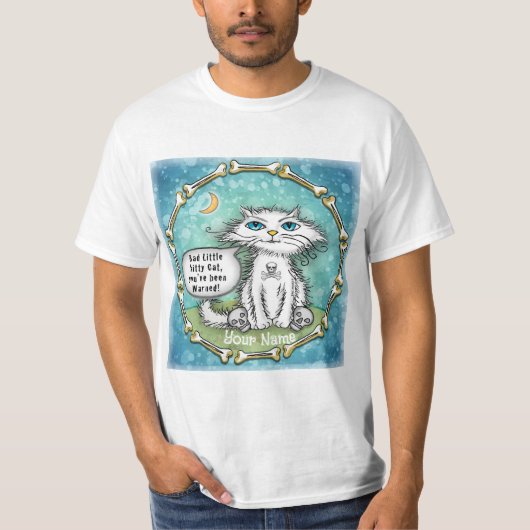 バッド スクラグルズ 猫 Tシャツ (正面)
