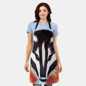 バッド・バッジャー エプロン (着用した状態)