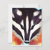 バッド・バッジャー ノートカード (正面)