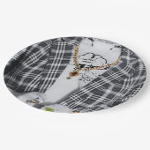 バッド&ブージーブライド ペーパープレート (アングル)