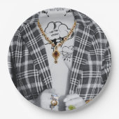 バッド&ブージーブライド ペーパープレート (正面)