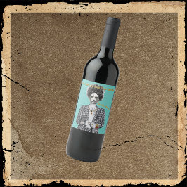 バッド&ブージーブライド ワインラベル