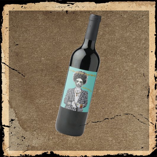 バッド&ブージーブライド ワインラベル