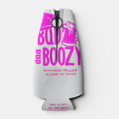 バッド&ブージー卒業クールボトル-カスタム ボトルクーラー (裏面)