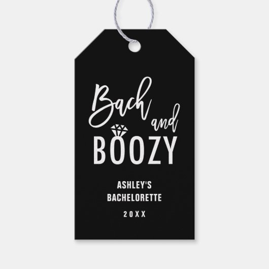 バッハとブージーバチェロレッテの恩恵 ギフトタグ (正面)